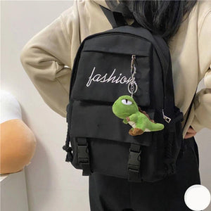 Waterproof Oxford School Bag for Teenager,Black