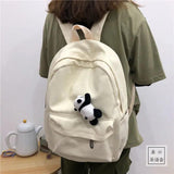 Waterproof Oxford School Bag for Teenager,Black