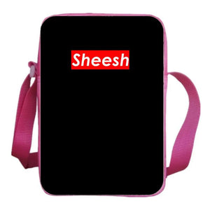 Cartoon Sheesh Shoulder Bag for Students - Teen Messenger Backpack