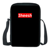 Cartoon Sheesh Shoulder Bag for Students - Teen Messenger Backpack