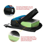 3D Pattern Student Book Bag Kids Backpack Canvas School Bags for Boys Girls