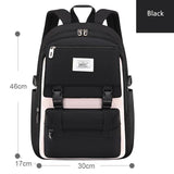 High School Bags for Girls Student Many Pockets Waterproof School Backpack