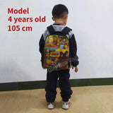 12 inch Kids Music Cartoon Backpack for Boys and Girls