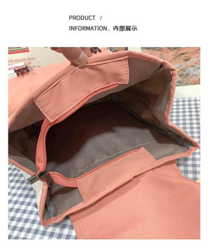 14 Inch Waterproof Oxford School Bag for Laptop