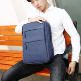 Polyester Backpack for 15.6in Laptop, College Students School Bags
