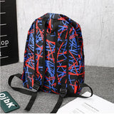 Canvas School Bags For Teenager Boy Girls Travel Backpacks Men Women Backpack