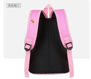 3D Unicorn Children Schoolbag Girls Boys 3D Cartoon Cars Print Satchel