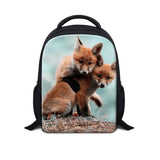 12 inch Animal Print Kindergarten Toddler Bag Children's Backpack