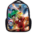 13 Inch Hero School Bags for Kindergarten Children Kids