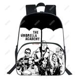 Umbrella Academy School Bag Kids Backpack UT Students Bag