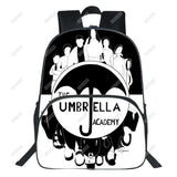 Umbrella Academy School Bag Kids Backpack UT Students Bag