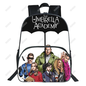 Umbrella Academy School Bag Kids Backpack UT Students Bag