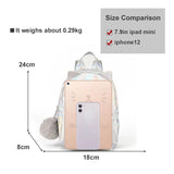 Kids Mini Cat Backpack for Girls Kindergarten Bookbag Laser Cartoon Pack