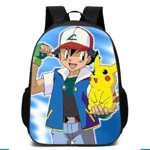 Kids Cartoon Backpack 16 inch Primary School Bag Boys Girls Grades 1-3