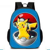 Kids Cartoon Backpack 16 inch Primary School Bag Boys Girls Grades 1-3