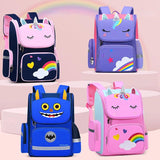 Cartoon Unicorn Student School Backpack for Teen Girls Kids