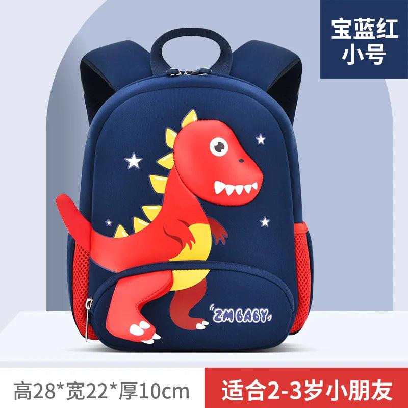 Dinosaur Kids Backpack for Kindergarten Boys and Girls
