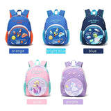 3D Cartoon Preschool Backpack Waterproof Nylon Baby Bag 11 inch