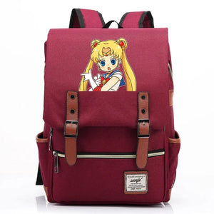 Sailor Costume Pretty Girl Buckle Children School Bag