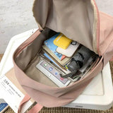 Floral School Bag Teen Girls Bookbag Women Backpack High School Waterproof