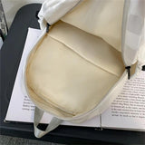 Solid High Nylon Ladies Backpack Anti Theft Backpack