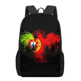 Portugal Flag School Bags Print Backpacks For Teenage Boys Girls