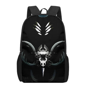 Hollow Knight 3D Pattern School Bag for Children Girls Boys