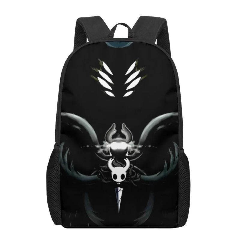 Hollow Knight 3D Pattern School Bag for Children Girls Boys