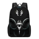 Hollow Knight 3D Pattern School Bag for Children Girls Boys