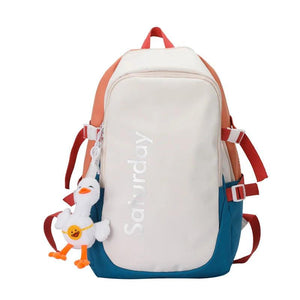 Girls Shoulder Schoolbag College Student Backpack