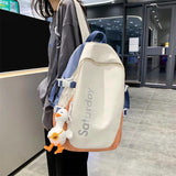 Girls Shoulder Schoolbag College Student Backpack