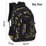 Men's Waterproof School Backpack for Students Boys and Girls