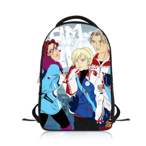 YURI!!! on ICE Backpack School Bag Kids Rucksack