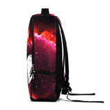 Cat Print School Backpack Teenage Travel Shoulder Bag Laptop Rucksack