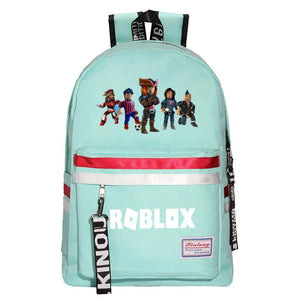 Kids Character Backpack Nylon School Bag Personalised Zipper Rucksack