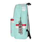 Kids Character Backpack Nylon School Bag Personalised Zipper Rucksack