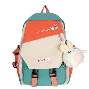 Canvas Anti-theft Shoulder Bag for Teenager Girls