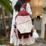 Canvas Anti-theft Shoulder Bag for Teenager Girls