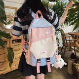Canvas Anti-theft Shoulder Bag for Teenager Girls
