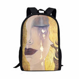 Gustav Klimt Tears Kiss Canvas Travel Bag