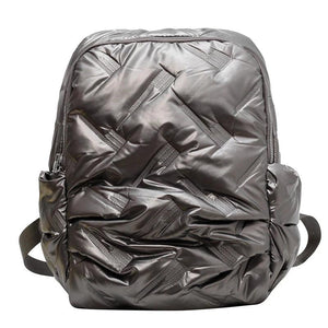 Winter Down Cotton School Bags for Teenager Travel Bag