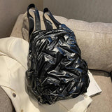 Winter Down Cotton School Bags for Teenager Travel Bag