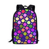 Kids Waterproof School Bag Rainbow Heart Travel Backpack Laptop Bag
