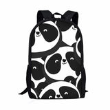 Funny Dog Cat Pattern Students Backpack Waterproof School Bag for Girls