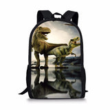 Dinosaur Style Schoolbag Student Backpack Waterproof Bag