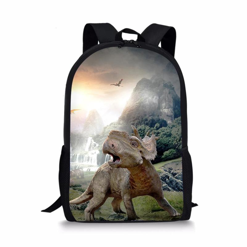Dinosaur Style Schoolbag Student Backpack Waterproof Bag