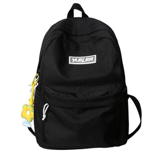 Nylon Backpack Women's Bag Large Capacity Schoolbags for Girls