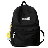 Nylon Backpack Women's Bag Large Capacity Schoolbags for Girls