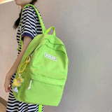 Nylon Backpack Women's Bag Large Capacity Schoolbags for Girls