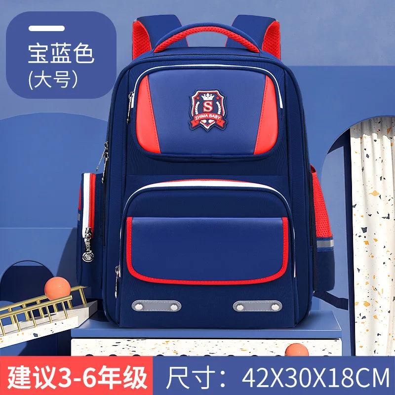 Waterproof Kids School Backpacks Orthopedic Boys Girls School Bags